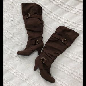 Brown Heel Boots